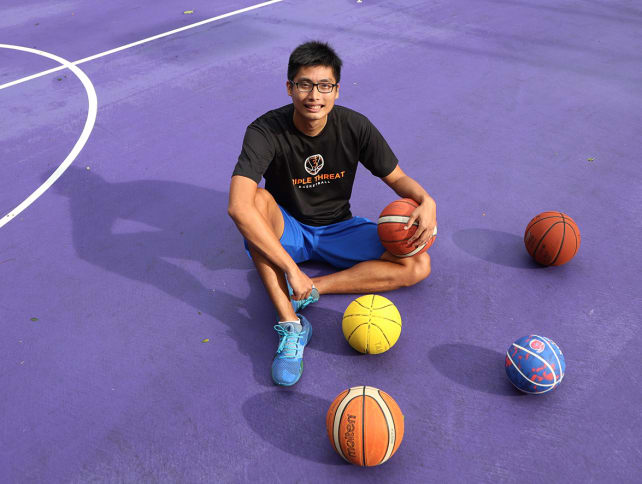 Ow Yu Jie, Head Coach of Triple Threat Basketball Academy and former basketball national team player.