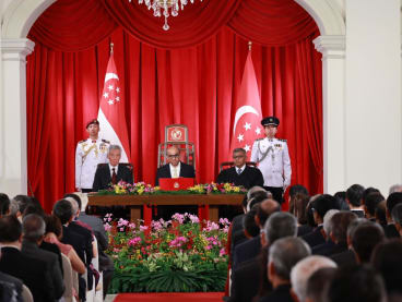 Mr Tharman Shanmugaratnam was sworn in as Singapore's ninth President on Sept 14, 2023.