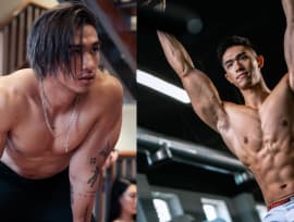 Jacky Cheung’s handsome 26-year-old godson as a bodybuilding champ, personal trainer, and artist