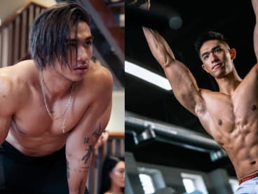 Jacky Cheung’s handsome 26-year-old godson as a bodybuilding champ, personal trainer, and artist